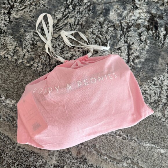 Poppy & Peonies Sidekick Cream NWT - Picture 15 of 15